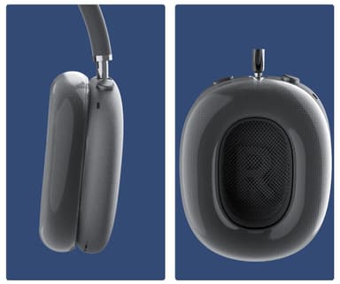 TPU-Ersättnings Öronkuddar för Airpods Max Transparent
