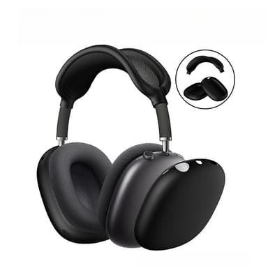 Öronkuddar, skyddsskal och kudde för huvudbåge för Airpods Max hörlura