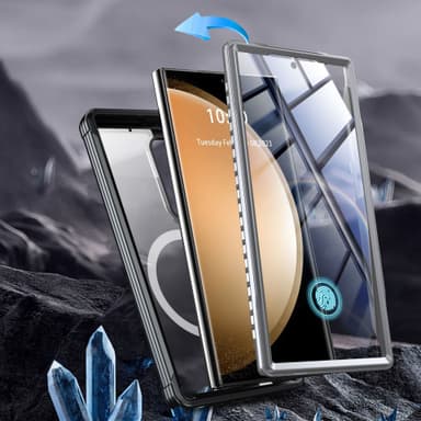 Samsung A55 Magnetiskt Mobilskal Blå