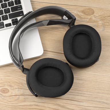 Öronkuddar för SteelSeries Arctis 3/5/7/9/9X/Pro Svart 1 par