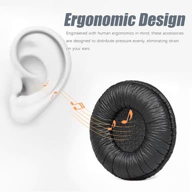 Öronkuddar för hörlurskåpor och bygelskydd Sennheiser PX100/200/100-II