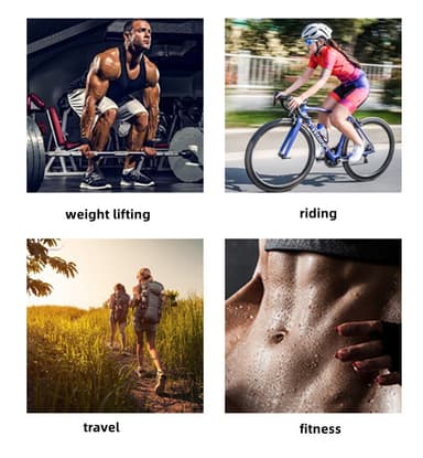 Träningshandskar med handledsstöd Rosa M