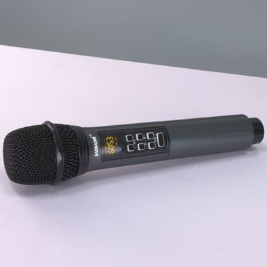 Mikrofon för Konferenser, Föreläsningar och Karaoke Svart
