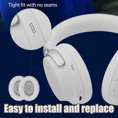 Öronkuddar till Bose NC700 1 par Vit