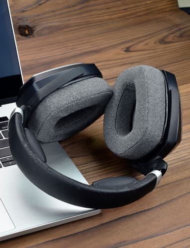 Öronkuddar för Sennheiser HDR RS 165/175/185/195 Svart