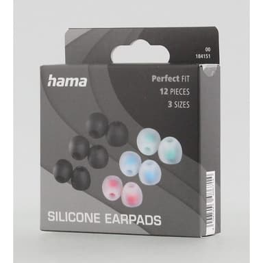 Ersättningöronkuddar i storlek S-L 12-pack