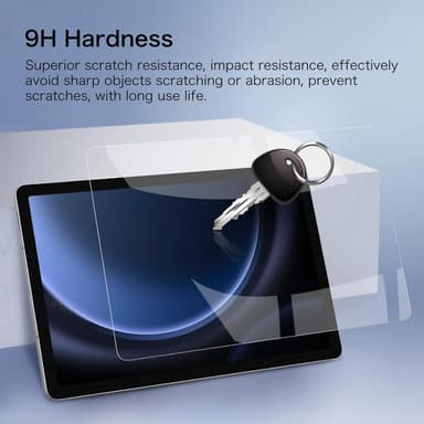 Skärmskydd i härdat glas för Samsung Galaxy Tab (2-pack) Samsung Galax