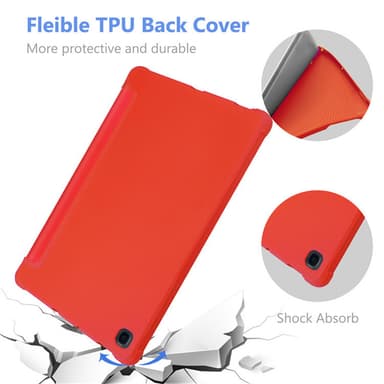 Fodral med tri-fold design Lila