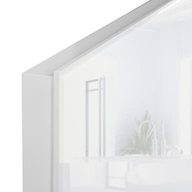 tectake Infravärme glas - 450 W, vit