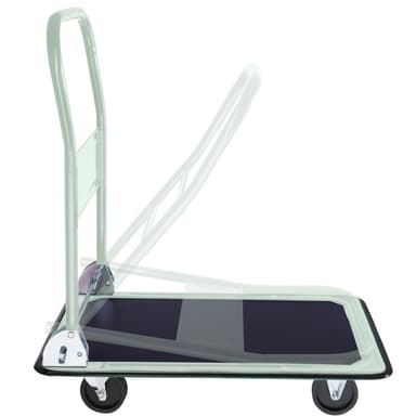 tectake Plattformsvagn hopfällbar max 150 kg - vit