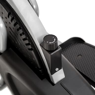 tectake 2 i 1 crosstrainer och motionscykel med LCD display - svart