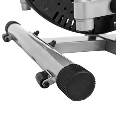 tectake 2 i 1 crosstrainer och motionscykel med LCD display - svart