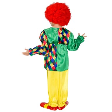 tectake Maskeraddräkt Flicka Clown Mimmi