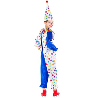tectake Clowndräkt för barn Clownen Jux