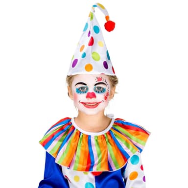 tectake Clowndräkt för barn Clownen Jux