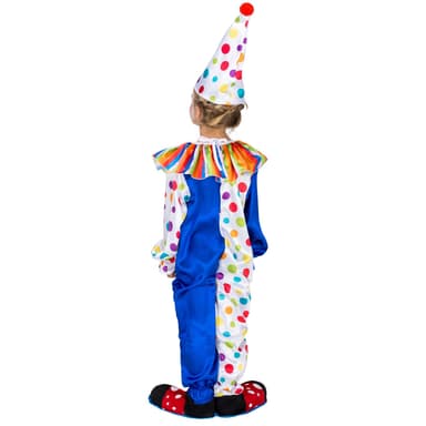 tectake Clowndräkt för barn Clownen Jux