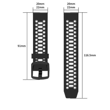 Armband Coros Apex 42 mm/Apex 2/Pace 2 (20 mm) Coros PACE 2