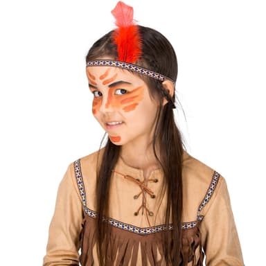 tectake Maskeraddräkt Indianflicka Kvicka Uttern
