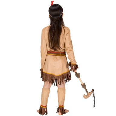 tectake Maskeraddräkt Indianflicka Kvicka Uttern