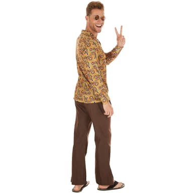 tectake Maskeraddräkt Herr Hippie John