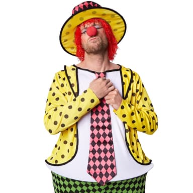 tectake Maskeraddräkt Herr Clown Pepe
