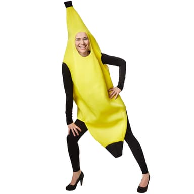 tectake Maskeradräkt Banan