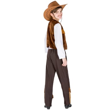 tectake Maskeraddräkt Pojke Cowboy Luke