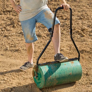 tectake Trädgårdsvält 60 cm - grön