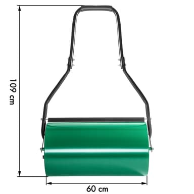 tectake Trädgårdsvält 60 cm - grön