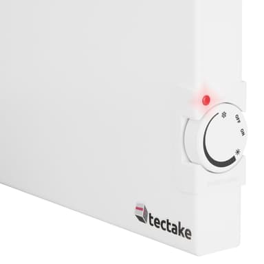 tectake Infraröd värmepanel med termostatreglering, vertikal - 1000 W