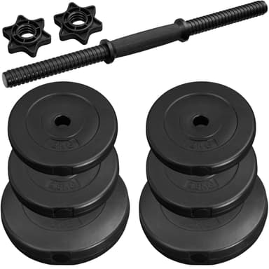 tectake Hantel - 20 kg