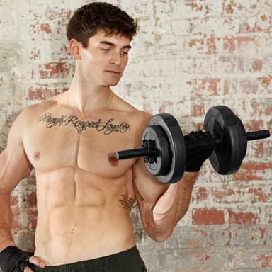 tectake Hantel - 20 kg