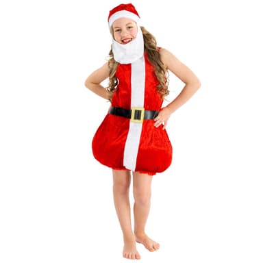 tectake Maskeraddräkt Flicka Tomte