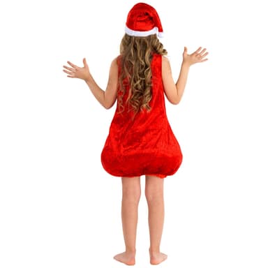 tectake Maskeraddräkt Flicka Tomte