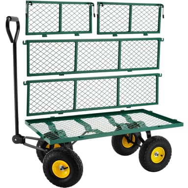 tectake Skrinda med innerklädsel max 350 kg - grön