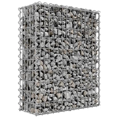 tectake Gabioner Stenkorg Gabionkorg med maskstorlek 5x10cm - 100 x 30 x 80 cm