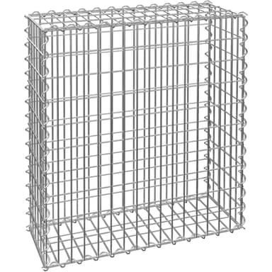 tectake Gabioner Stenkorg Gabionkorg med maskstorlek 5x10cm - 100 x 30 x 80 cm