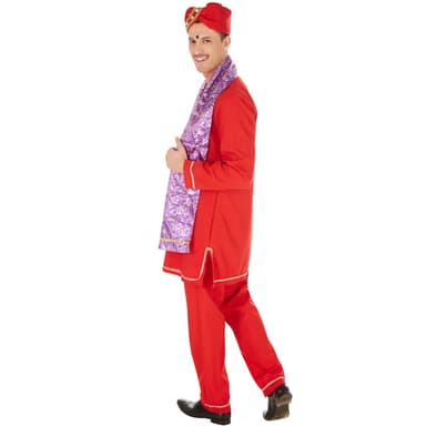 tectake Maskeraddräkt Indisk man