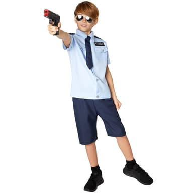 tectake Maskeraddräkt Pojke Polis