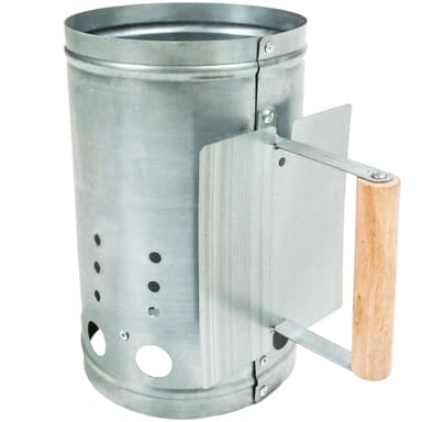 tectake Grilltändare med värmeskydd - silver