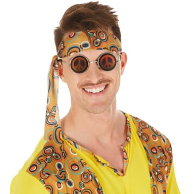 tectake Maskeraddräkt Herr Hippie Franco