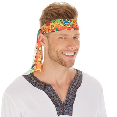 tectake Maskeraddräkt Herr Hippie Jimmy