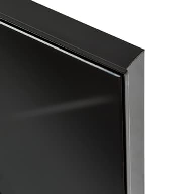 tectake Infravärme glas - 650 W, svart