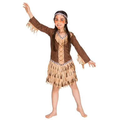 tectake Maskeraddräkt Indian Prinsessa