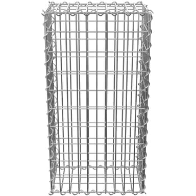 tectake Gabioner Stenkorg Gabionkorg med maskstorlek 5x10cm - 100 x 30 x 50 cm
