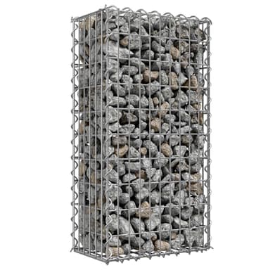 tectake Gabioner Stenkorg Gabionkorg med maskstorlek 5x10cm - 100 x 30 x 50 cm