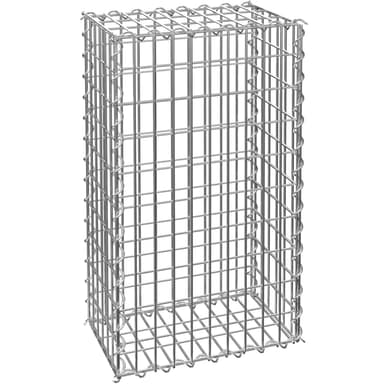 tectake Gabioner Stenkorg Gabionkorg med maskstorlek 5x10cm - 100 x 30 x 50 cm