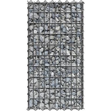 tectake Gabioner Stenkorg Gabionkorg med maskstorlek 5x10cm - 100 x 30 x 50 cm