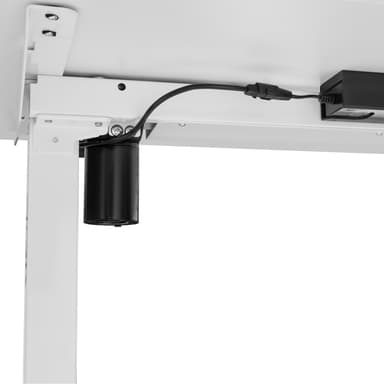 tectake Elektriskt höj- och sänkbart skrivbord Skadi - vit