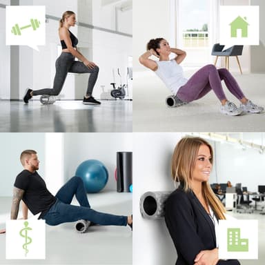 tectake Foam roller - grå